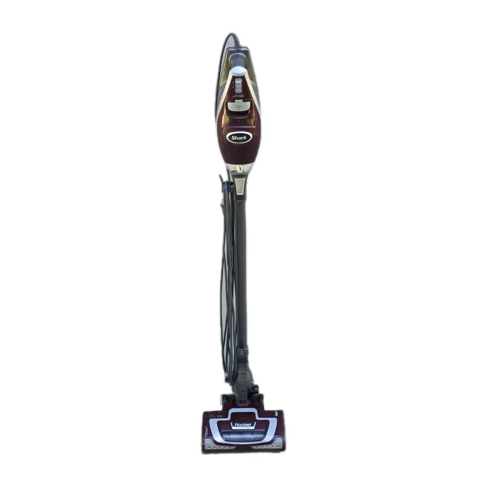Shark Rocket Pro Deluxe Pro Corded Vacuum Maroon Good Condition